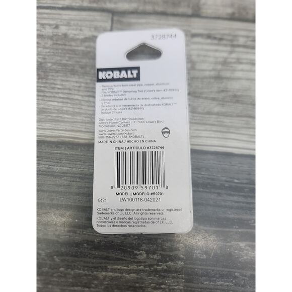 Kobalt - Deburring Replacement Blades - 5 Packs of 2 Ct Item 3728744 Model 59701 - Picture 3 of 9